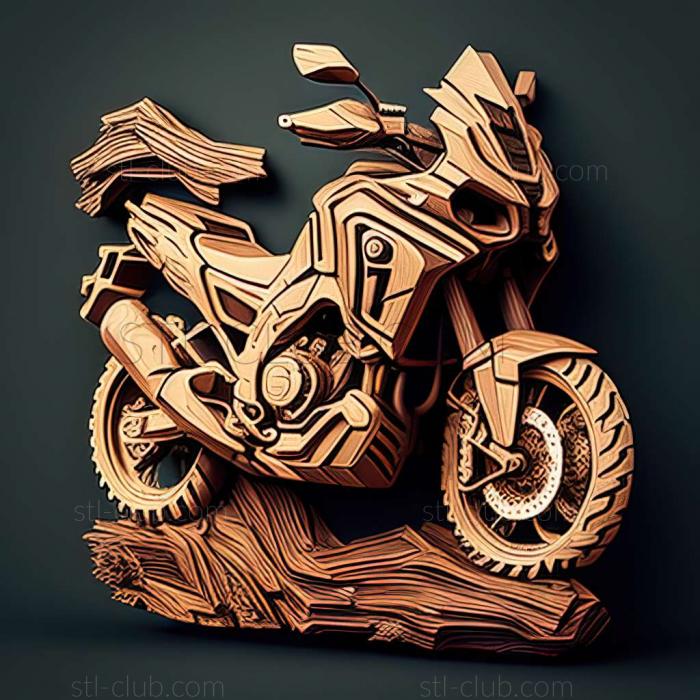 3D model Honda Africa Twin (STL)